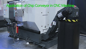 Anwendung des Späneförderers in CNC-Maschinen
