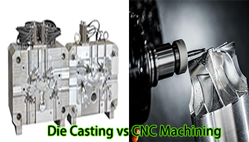 Druckguss vs. CNC-Bearbeitung