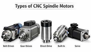 Types of CNC Spindle Motor