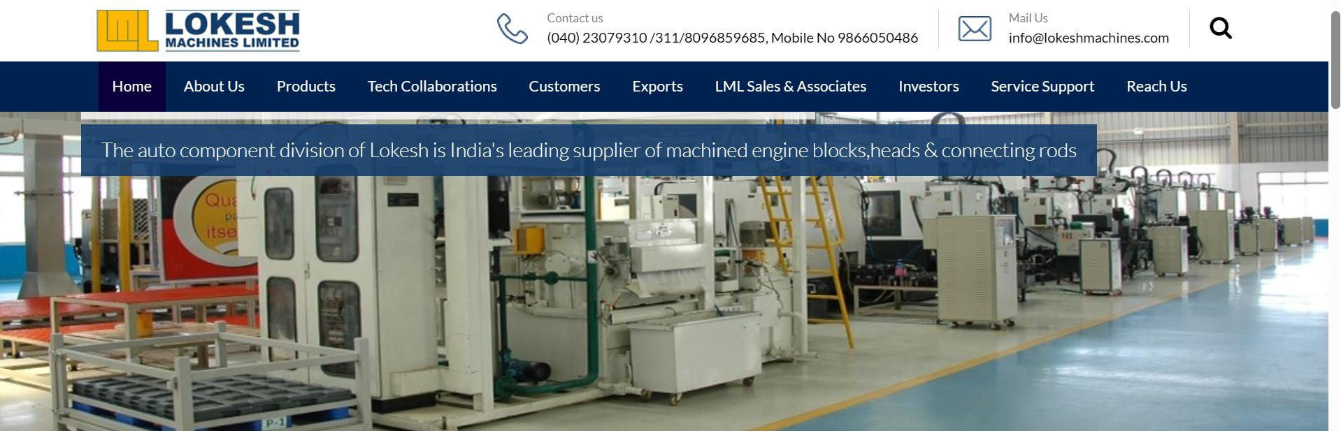 Lokesh Machines Limited