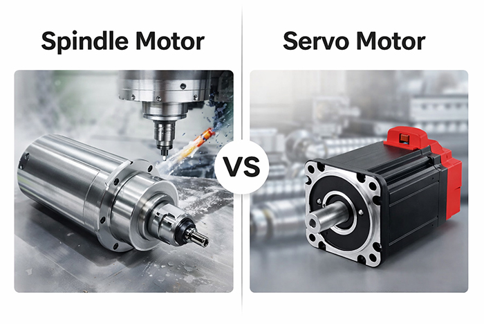 Spindle Motor vs. Servo Motor