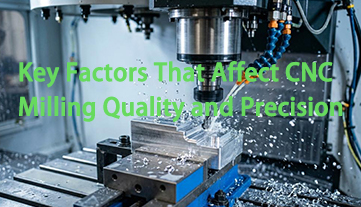 Schlüsselfaktoren, die die Qualität und Präzision beim CNC-Fräsen beeinflussen