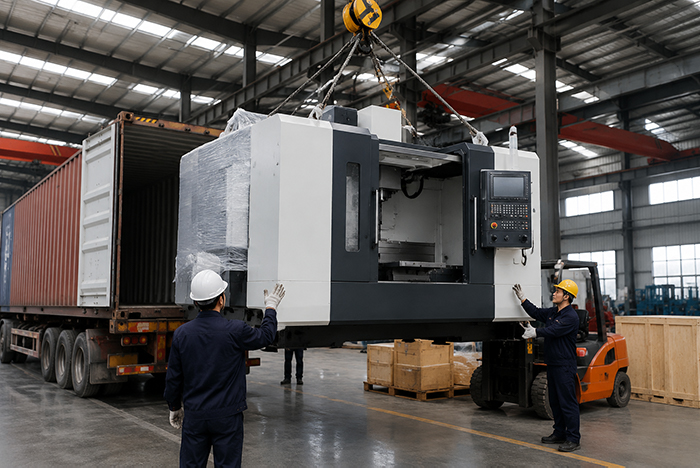 Unload and Inspect the CNC Machine