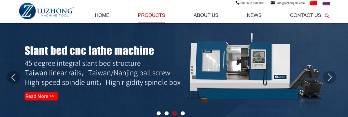 Slant Bed CNC Lathe