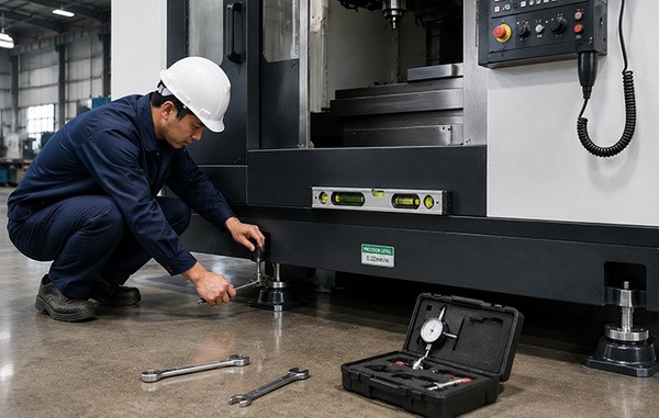 CNC Machine Installation Setup